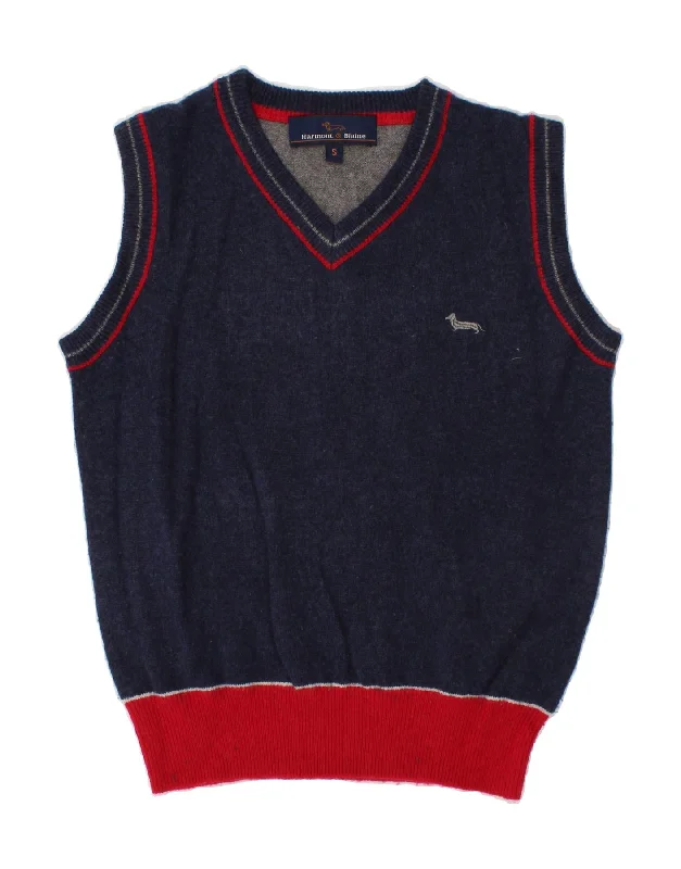 HARMONT & BLAINE Boys Graphic Vest Tank Top 6-7 Years Navy Blue