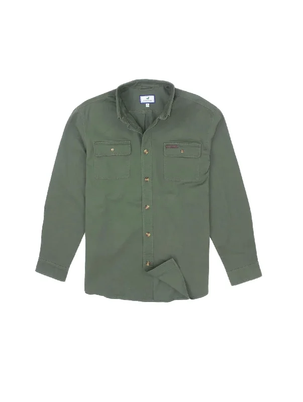 Men's Harvest Workshirt In Olive