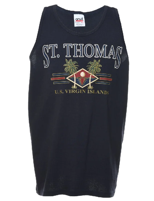 Navy St. Thomas Vest - XL