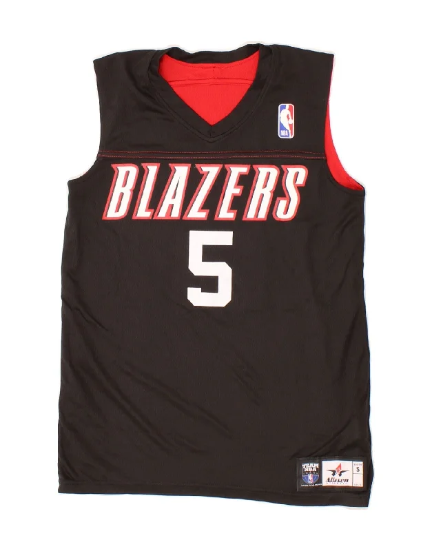 NBA Boys Graphic Vest Top 6-7 Years Black Polyester