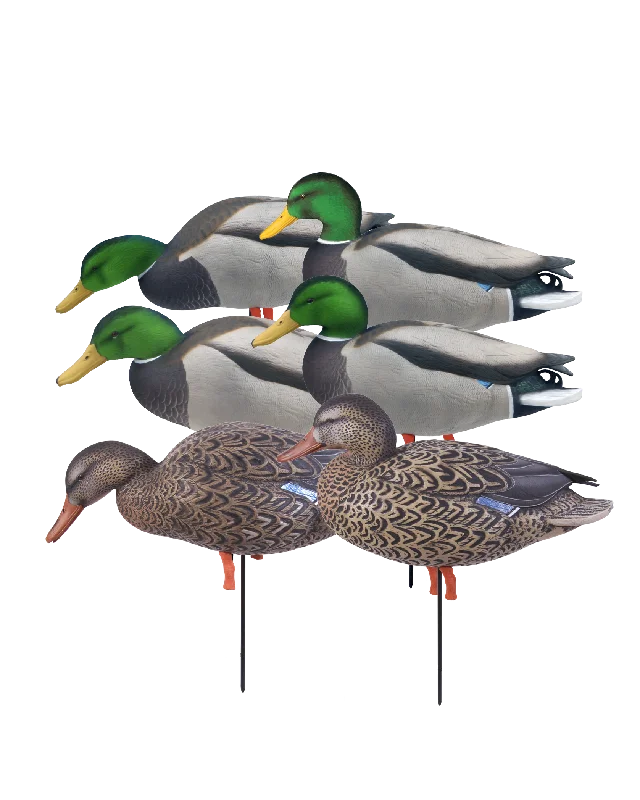 GHG Pro-Grade FFD Elite Full Body Mallard Decoys - Harvester Pack