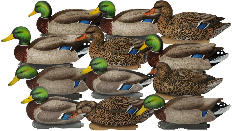 GHG Pro-Grade XD Series Mallard Decoys - Harvester 12-Pack