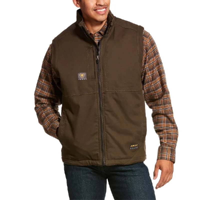 Ariat Mens Rebar Wren DuraCanvas Work Vest - 10027851