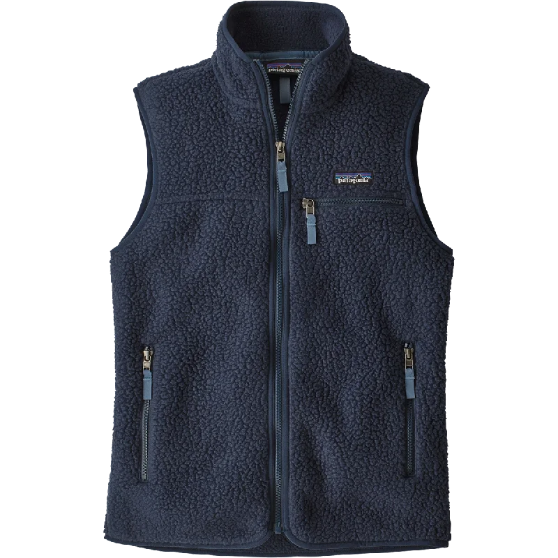 Women's Retro Pile Fleece Vest