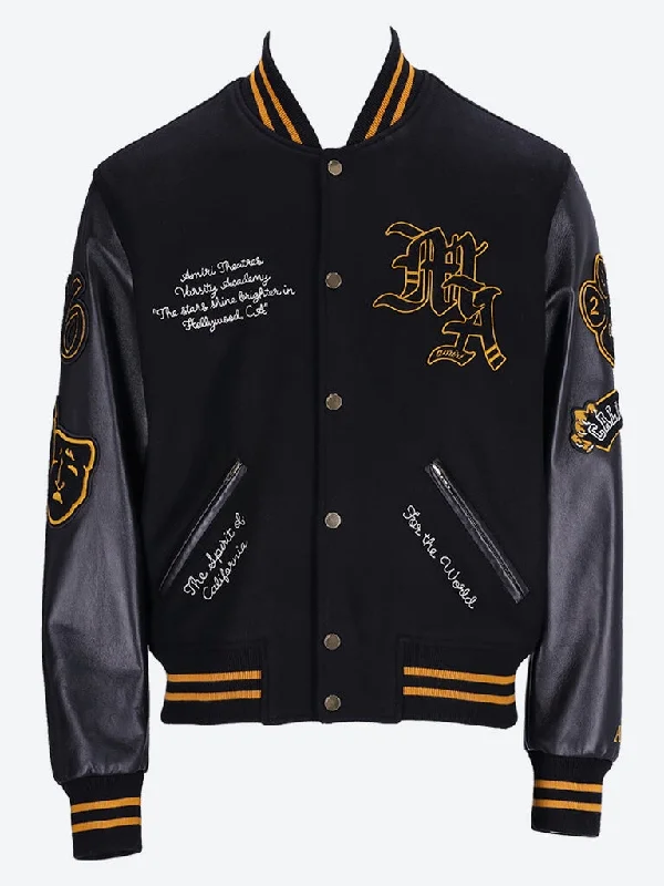 Amiri lion varsity jacket