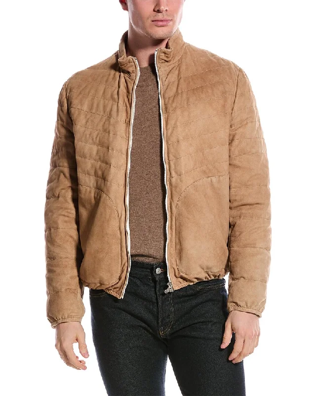 Brunello Cucinelli Leather Jacket