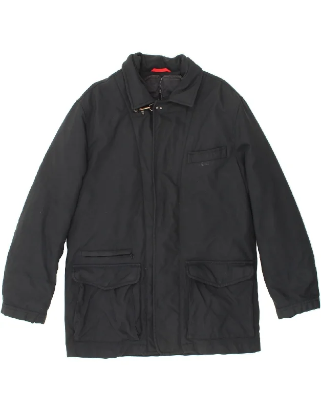 FAY Mens Utility Jacket UK 40 Large Grey Polyamide