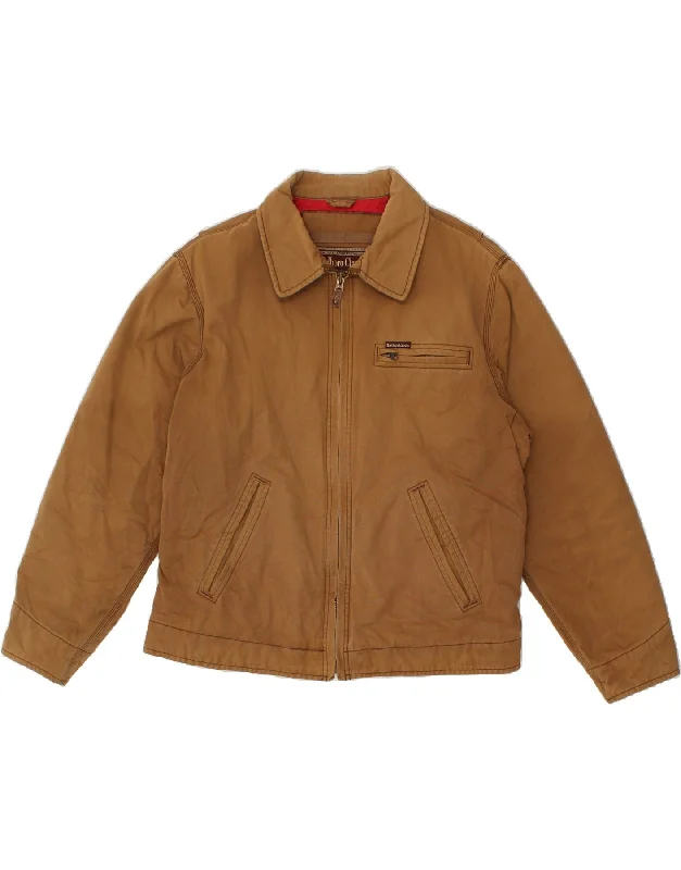 MARLBORO CLASSICS Mens Bomber Jacket UK 44 2XL Brown