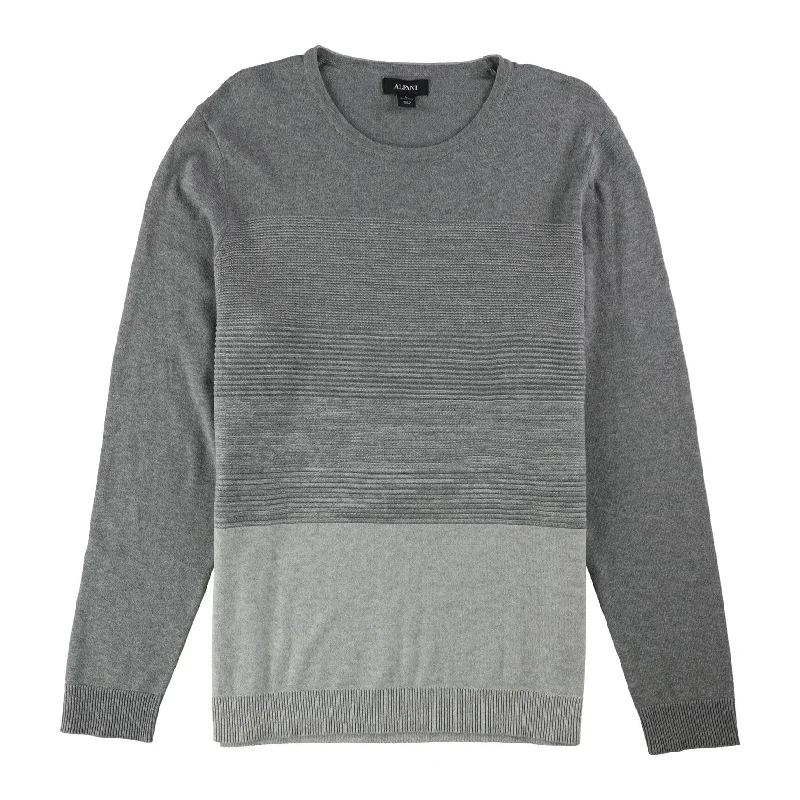 Alfani Mens Colorblock Knit Sweater