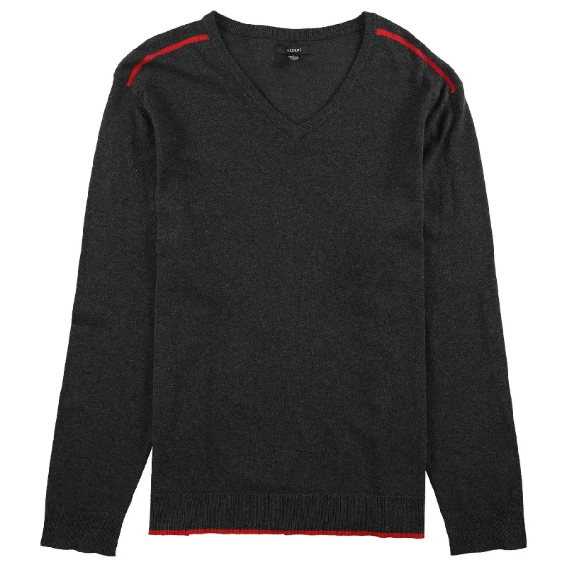 Alfani Mens V Neck Knit Sweater