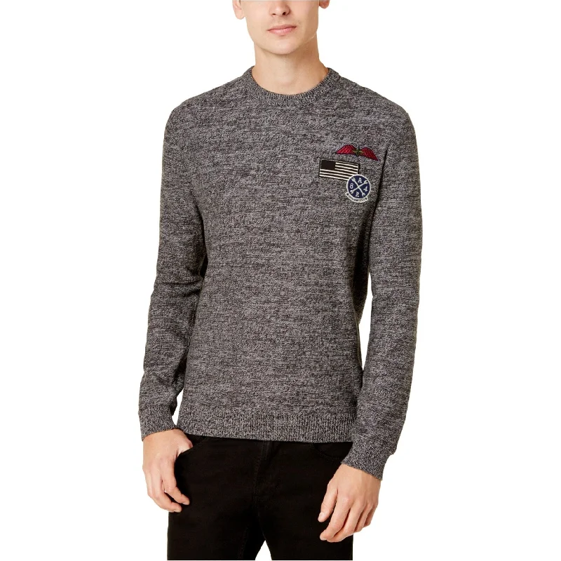 American Rag Mens Patched Pullover Sweater