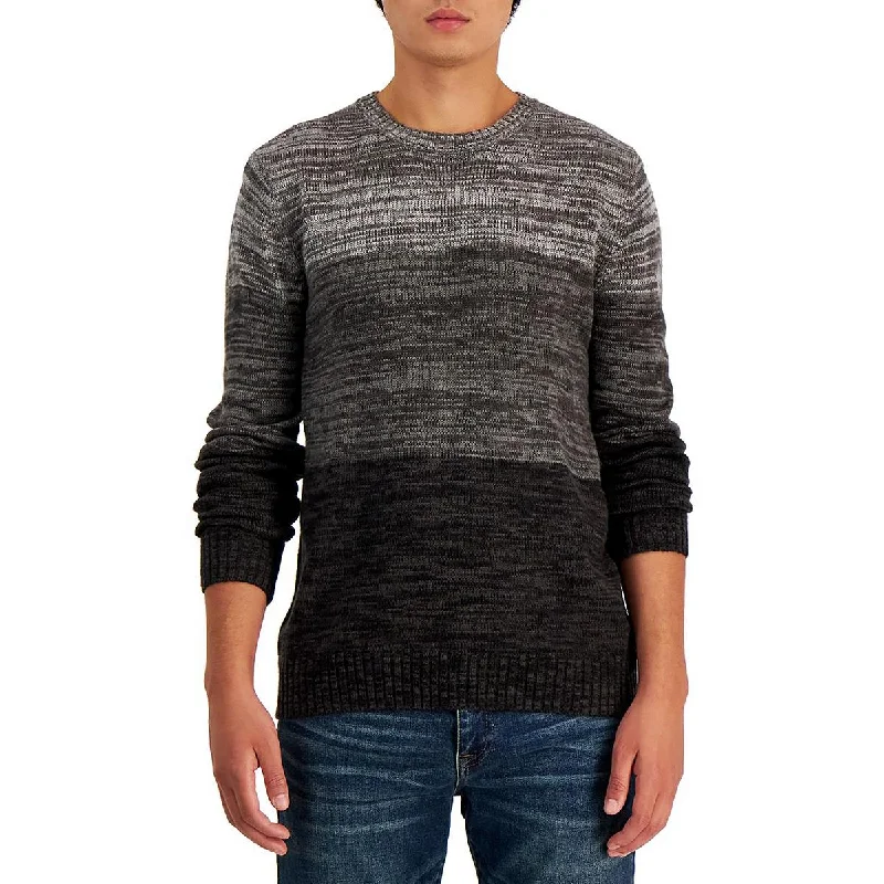 And Now This Mens Ombre Regular Fit Crewneck Sweater