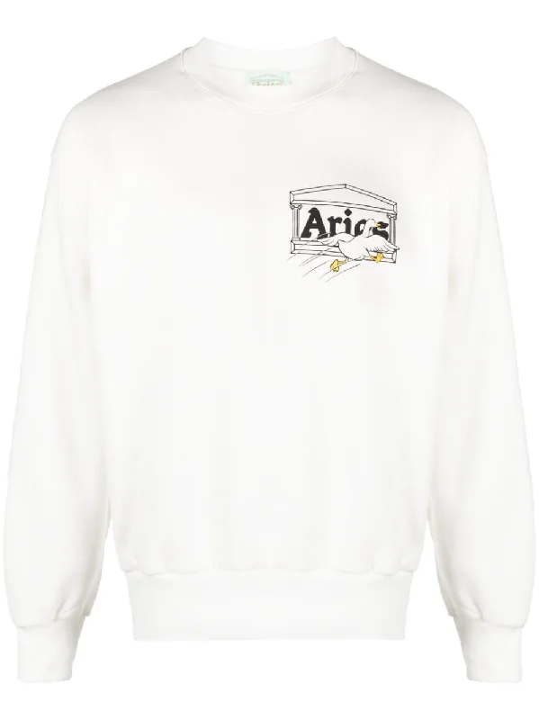 Aries Sweaters White