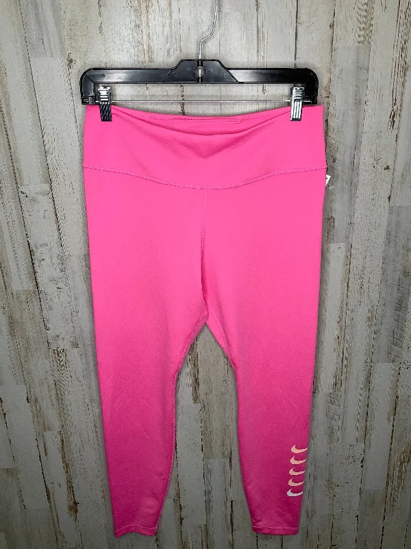 Athletic Leggings By Nike Apparel  Size: L