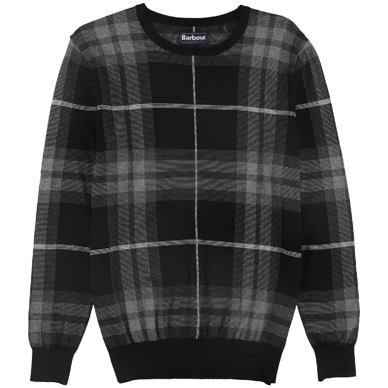 Barbour Mens Plaid Pullover Sweater