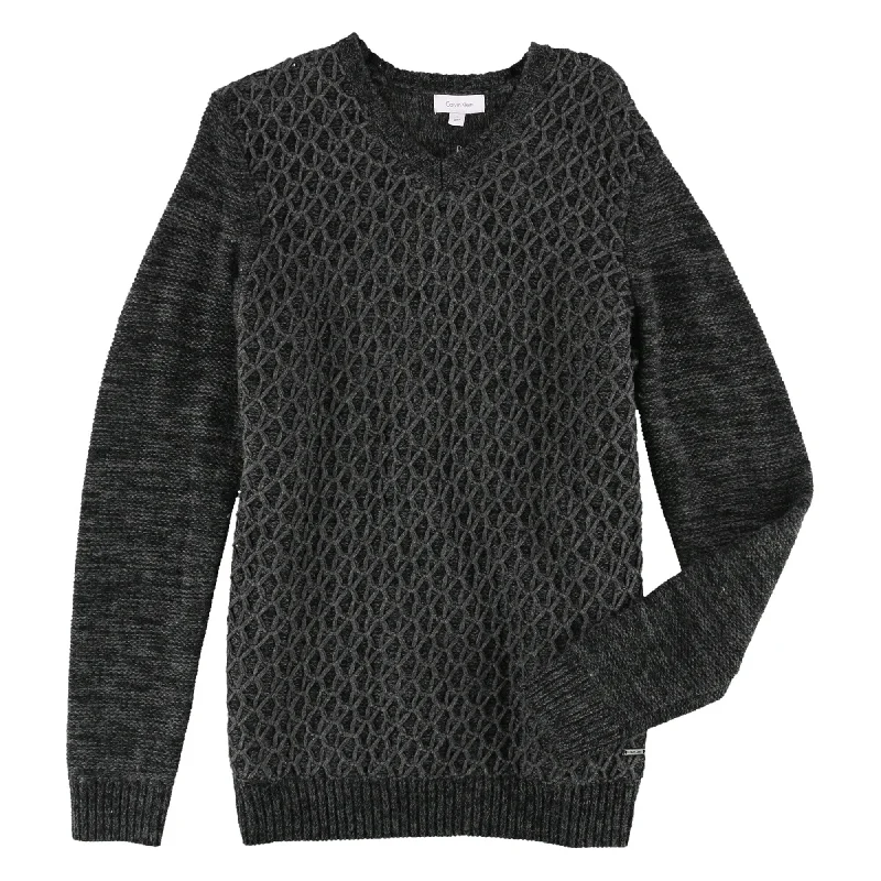 Calvin Klein Mens Mixed Yarn Pullover Sweater