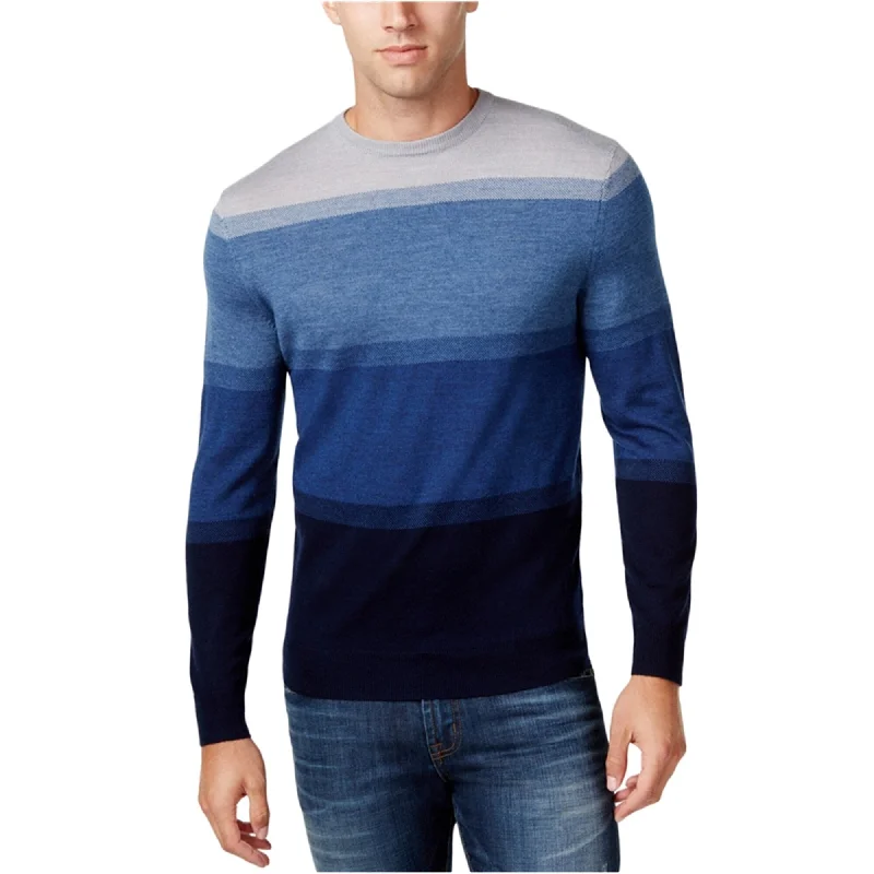 Club Room Mens Colorblocked Pullover Sweater