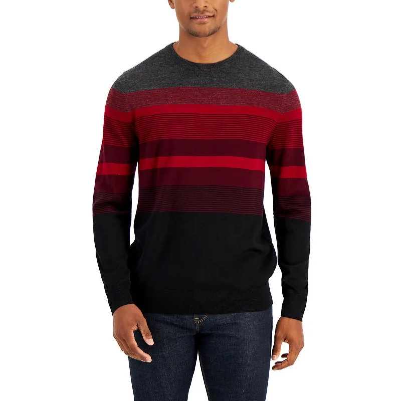 Club Room Mens Wool Blend Crewneck Pullover Sweater