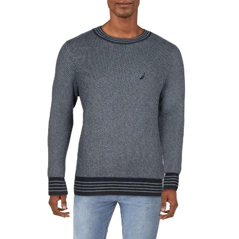 Nautica Mens Cold Weather Pullover Crewneck Sweater