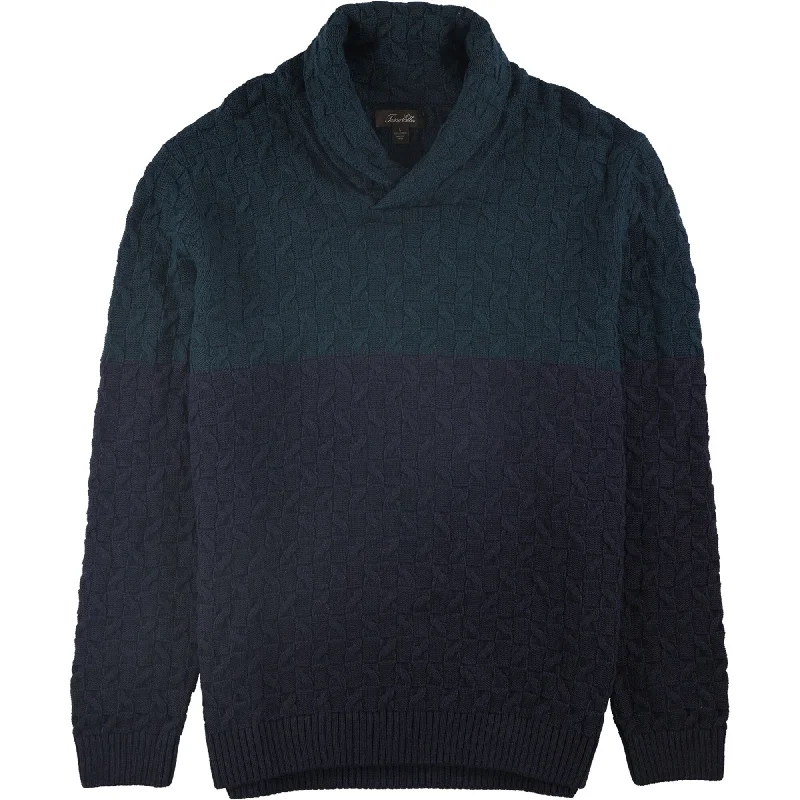 Tasso Elba Mens Cable Knit Sweater