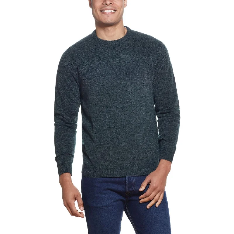 Weatherproof Mens Long Sleeve Cozy Crewneck Sweater