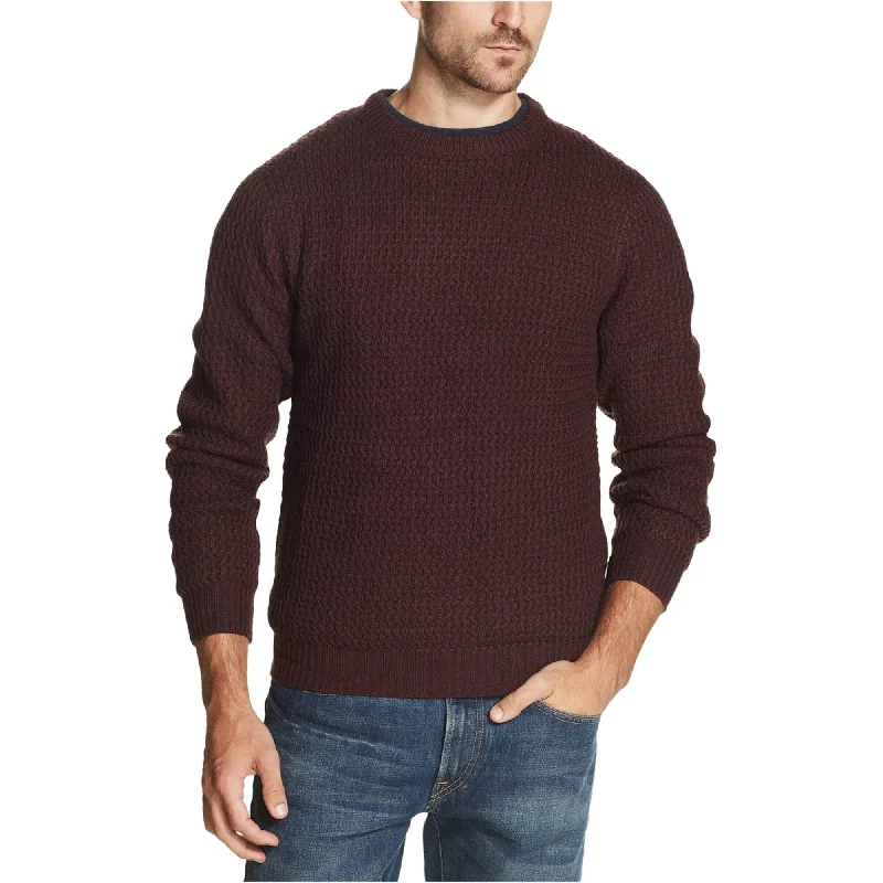 Weatherproof Mens Textured Pullover Sweater