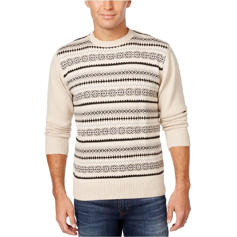 Weatherproof Mens Vintage Fair Isle Knit Sweater