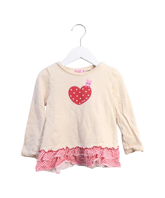 Miki House Sweatshirt 2T - 3T (100cm)