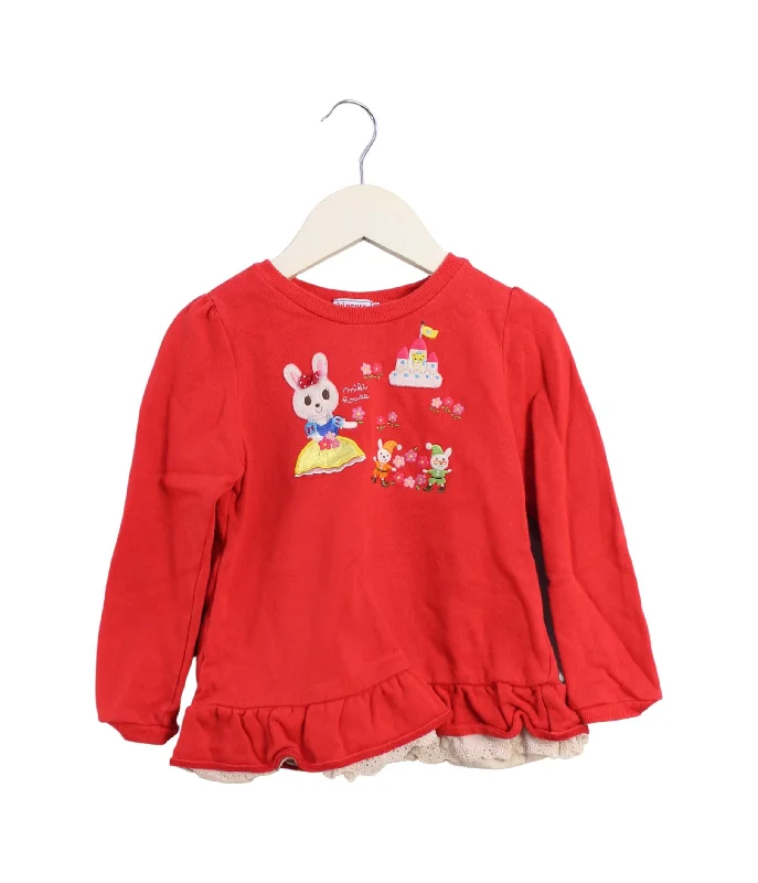 Miki House Sweatshirt 2T (100cm)