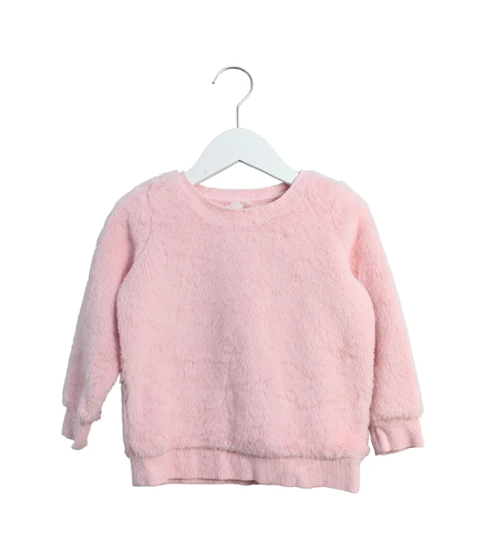 Seed Faux Fur Sweatshirt 4T